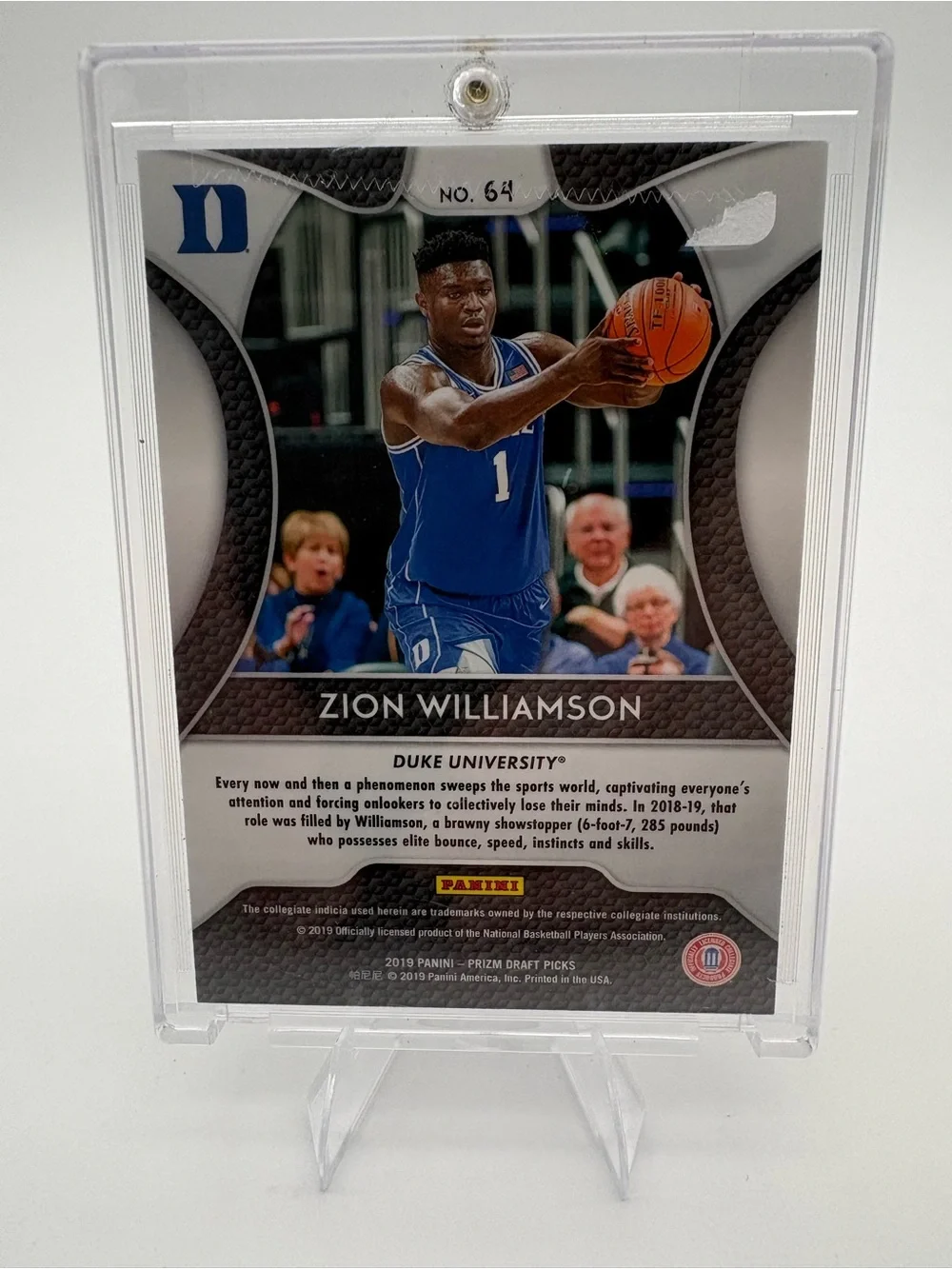 Zion Williamson 3-Card Lot 🔥Bomb Squad & Panini Prizm Draft Picks Rookie 🔥 - Picture 3 of 7